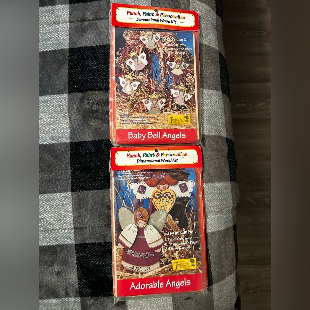 Baby Bell Angels Dimensional Wood Kit